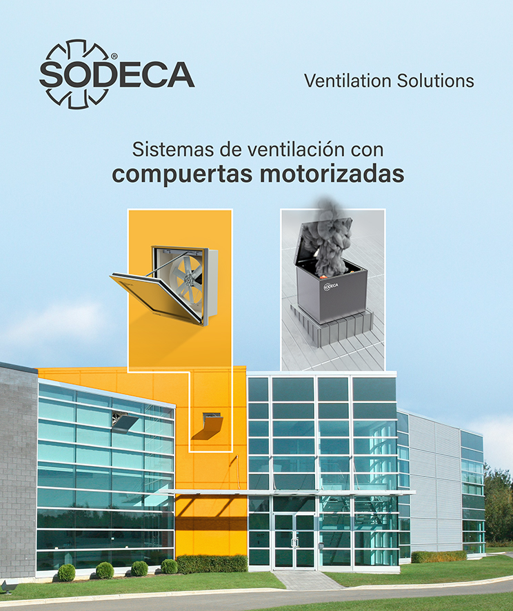 Soluciones HATCH de SODECA: Integración estética, eficiencia energética y seguridad en un solo sistema de ventilación