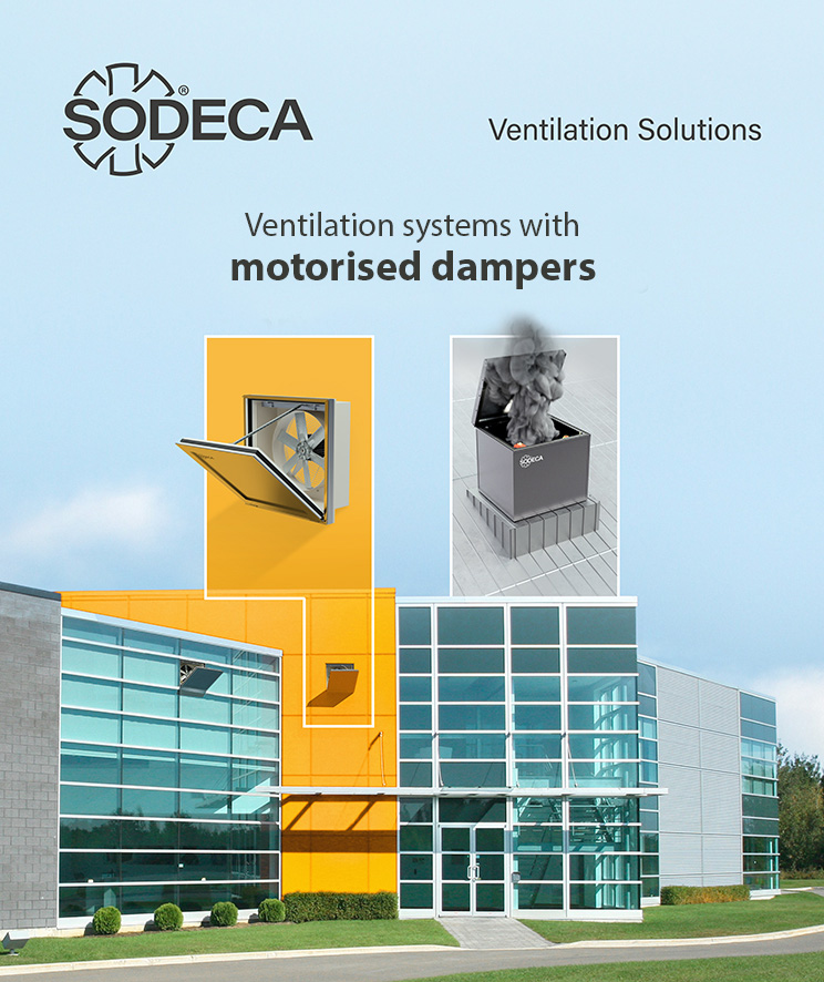 SODECA's HATCH solutions: Aesthetic integration, energy efficiency, and safety in a single ventilation system