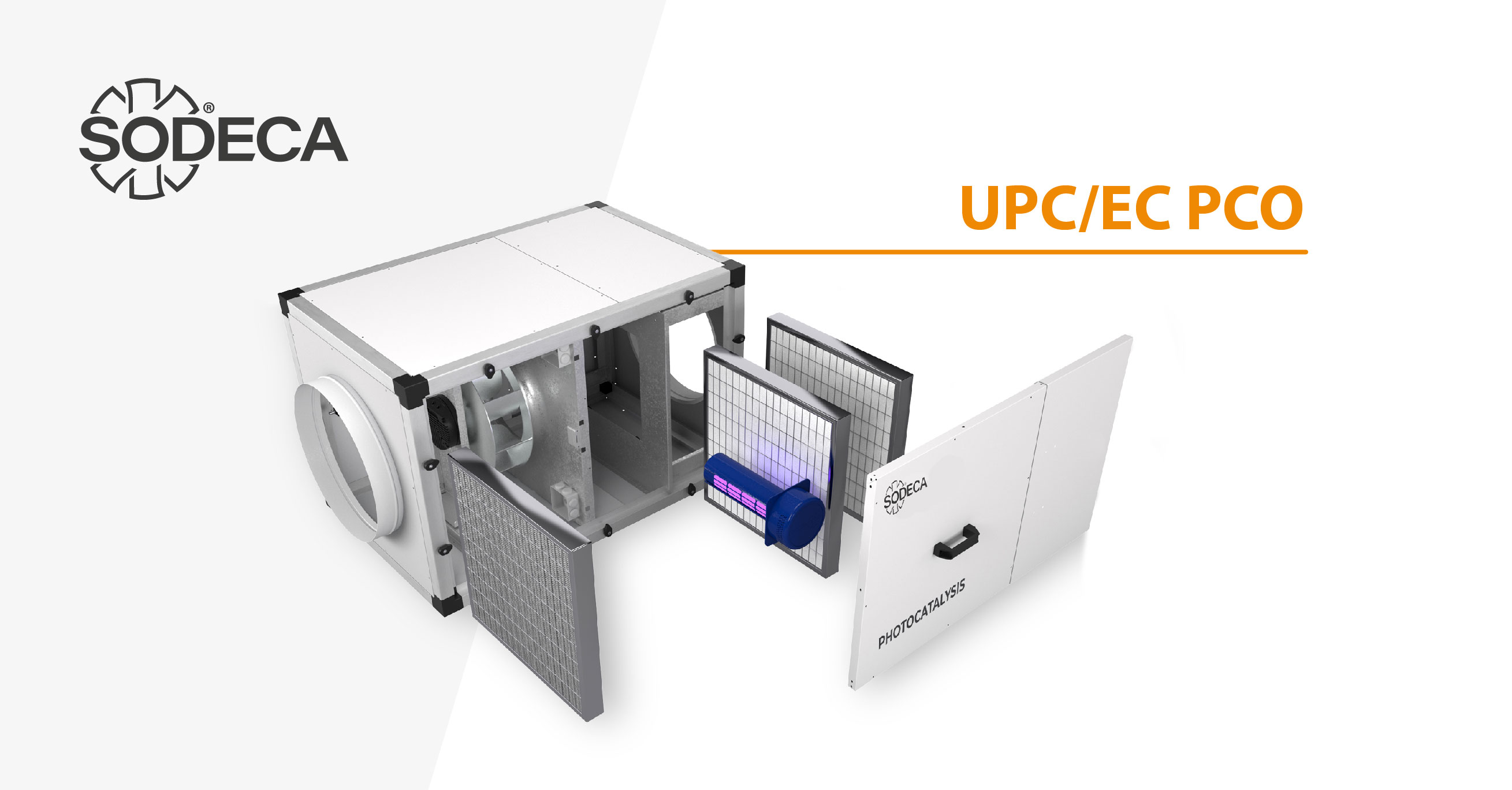 Soluciones de filtración y desinfección con tecnología PCO de SODECA, pensadas para locales con una gran afluencia de personas