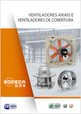 VENTILADORES AXIAIS E VENTILADORES DE COBERTURA