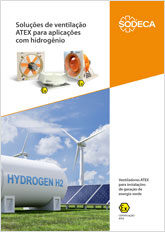 SOLUÇÕES DE VENTILAÇÃO ATEX PARA APLICAÇÕES COM HIDROGÊNIO